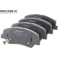 RIDEX Kit pastiglie freno Assale anteriore 402B0524 Kit pastiglie freno, freno a disco,Pastiglie freni HYUNDAI,KIA,i20 Schrägheck (GB, IB)