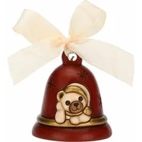 Campanella Limited Edition 2023 rossa con Teddy in ceramica