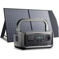 ALLPOWERS VOLIX P300 Central El¨¦ctrica Port¨¢til 300W 256Wh LiFeP04 Bater¨ªa - VOLIX P300+1*( SP027 Panel Solar 100W)