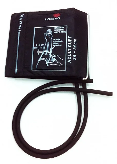 Bracciale con camera d#039;aria 2 tubi Logiko con anello metallo 26-36 cm