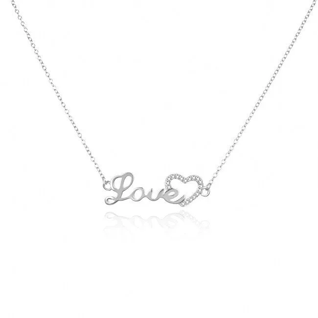 Agato Collana argento Love AGS1574/47 — Collana – Donna