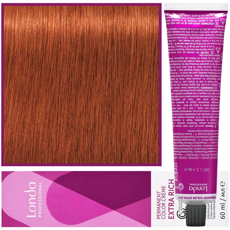 Londa Color 7/4 Biondo rame medio 60 ml — Tinta per capelli
