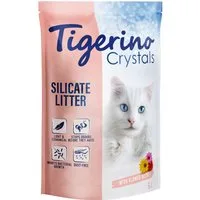 Multipack risparmio! 6 x 5 L Lettiere Tigerino Crystals - Profumo di fiori 6 x 5 L (13,2 kg)