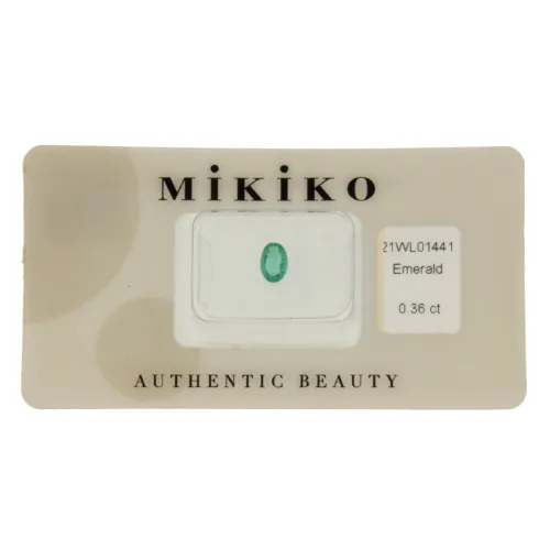 Mikiko Smeraldo Blister Certificato 21WL01441 – Verde