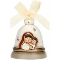 Campanella Special Edition 2023 bianca con Maria e Gesù Bambino in ceramica