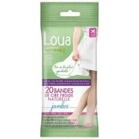Loua Naturals Strisce Depilatorie Gambe 20 pz