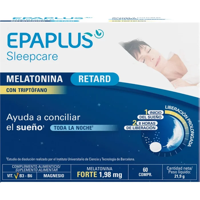 Sleepcare Forte+Retard Complemento Alimenticio 60 ud