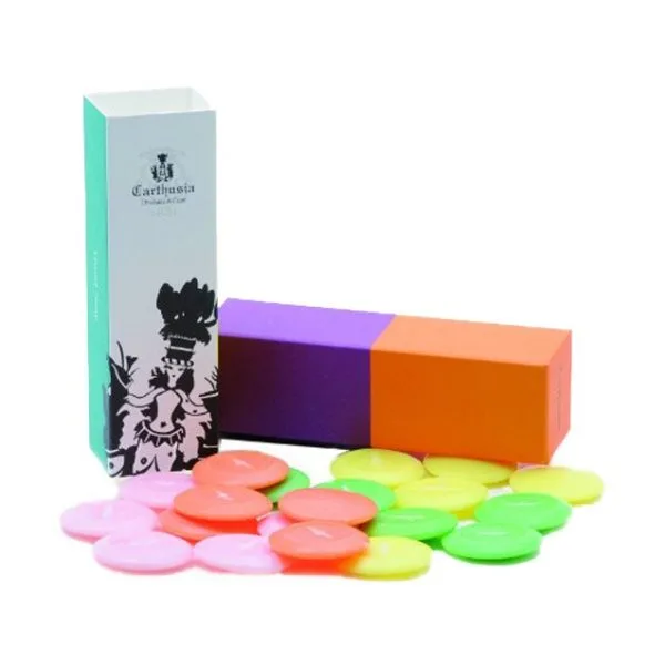 Carthusia Set 20 Saponi Viso Corpo Zagara Bergamotto Geranio Aloe Vera — Set saponi