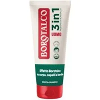 Borotalco Uomo Doccia-Shampoo 3 In 1 Profumo Di Borotalco 200 ml