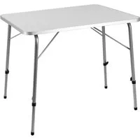 Tuintafel Zilver Aluminium 80x55x50-69cm opvouwbaar – 55x69x80cm