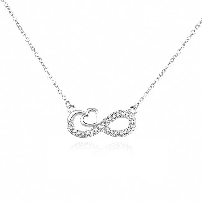 Agato Collana argento Infinity Love Romantic AGS1573/47 — Collana – Donna