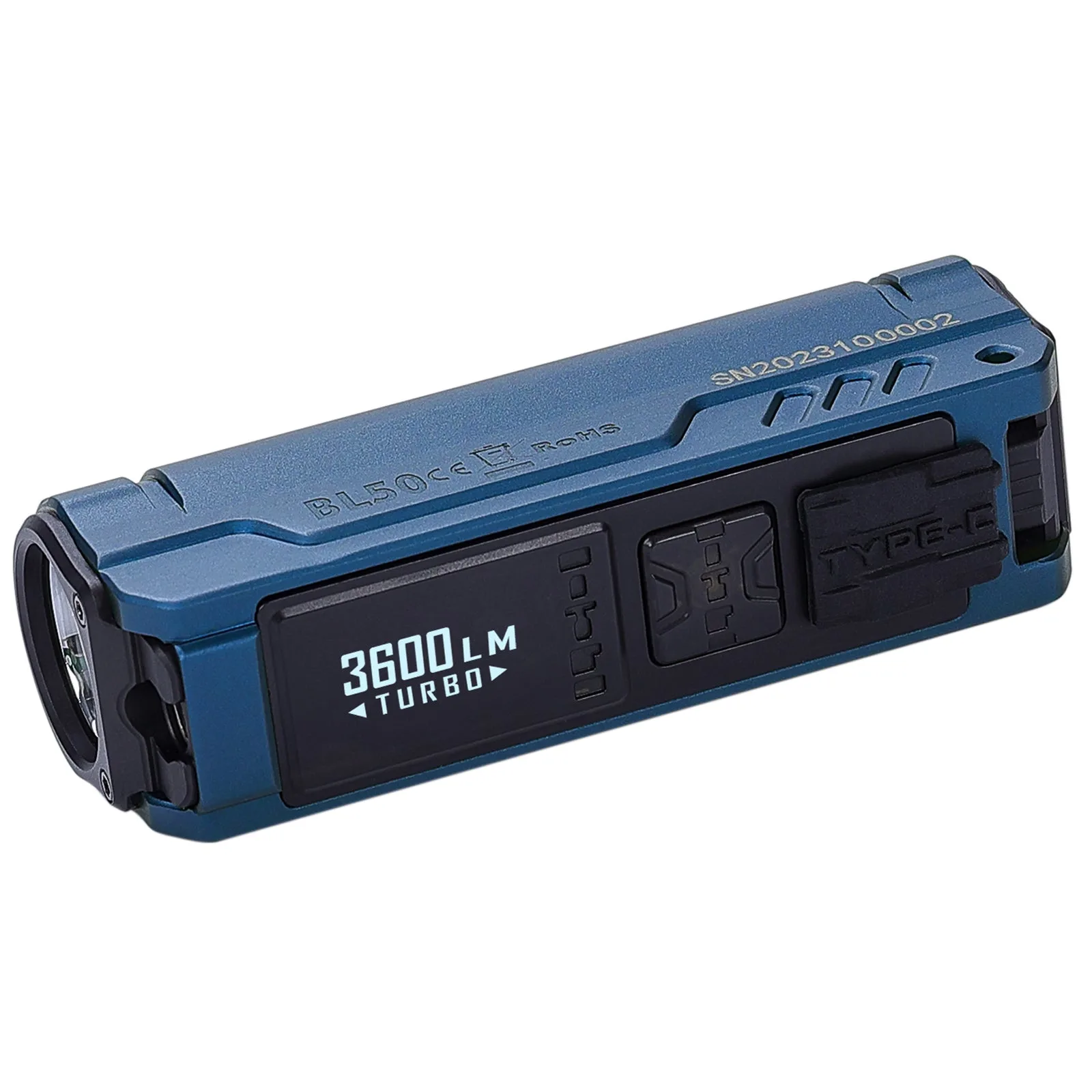 Dual Light Sources EDC Flashlight IMALENT BL50 - Royal blue