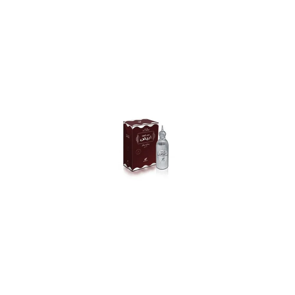 Afnan Dehn Al Oudh Abiyad 100 ml Unisex — Eau de Parfum – Bianco