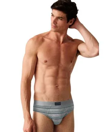 Slip uomo in cotone elasticizzato Enrico Coveri ES1327 – Grigio