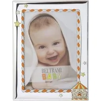 Portafoto bambini foto 10x15 cm giostra con argento Miro Silver
