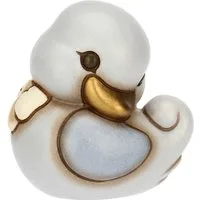 Paperella in ceramica azzurra