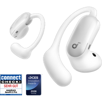 AeroFit 2 Pro｜Semi-Open-Ear Earbuds für jede Situation Glänzendes Weiß