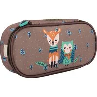 Astuccio Eco Cerbiatto e Gufo – Verde · Bambino