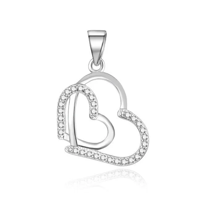 Agato Pendente argento cuori AGH745 — Ciondolo – Donna