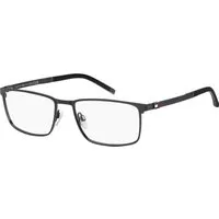 Tommy Hilfiger Uomo Tommy Hilfiger TH 1918 003 Montature da vista Acciaio Nero-opaco  Squadrata