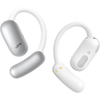 AeroFit 2 | Kabellose Open-Ear Earbuds mit anpassbarem Halt + KI-Assistent / Weiß