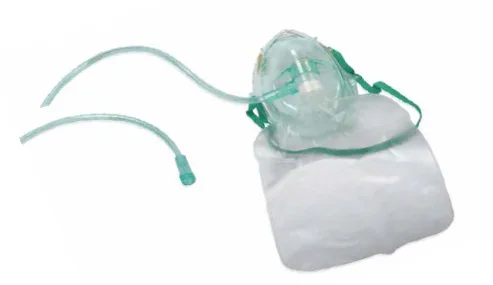 Maschera Ossigeno Pediatrica alta concentrazione- Con Reservoir