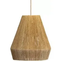 Collins Jute Twist Pendant Light – Marrone
