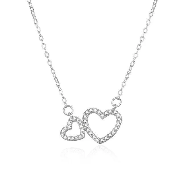 Agato Collana argento cuori AGS1555/47 — Collana – Donna