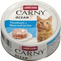 animonda Carny Ocean 24 x 80 g - Tonno + Frutti di Mare – L