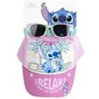 Cappellino Sport Zone  Kit Casquette + Lunette de Soleil – Rosa · Bambina