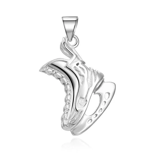 Agato Pendente argento pattini da ghiaccio AGH731 — Ciondolo – Unisex