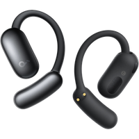 AeroFit 2 | Kabellose Open-Ear Earbuds mit anpassbarem Halt + KI-Assistent / Schwarz