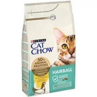 PURINA Cat Chow Hairball Control ricco in Pollo Crocchette per gatto - 1,5 kg