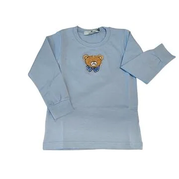 T-SHIRT BAMBINA MANICA LUNGA JACKIE M 61FB26 – Bianco