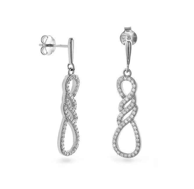 Again jewelry Orecchini argento cubic zirconia AJNS0030 — Orecchini – Donna