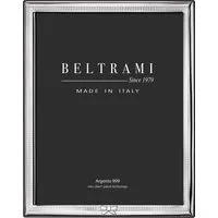 Portafoto Fiocco foto 20x25 cm Beltrami con argento Miro Silver