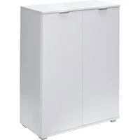 Dressoir Alba DB161 Wit met 2 Deuren – 71x101x35cm