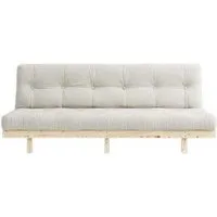 Canapé-lit Lean 130x190 Brut/701 Naturel – S