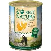 Best Nature Cat Adult 12 x 400 g Umido per gatto - Pollame e fegato