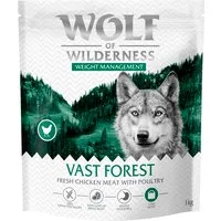 Wolf of Wilderness "Explore The Vast Forests" - Weight Management  - 1 kg - NUOVA RICETTA!
