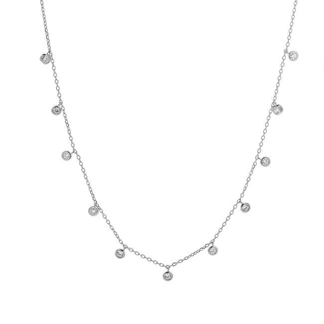 Again jewelry Collana argento con cubic zirconia AJNA0033 — Collana – Donna