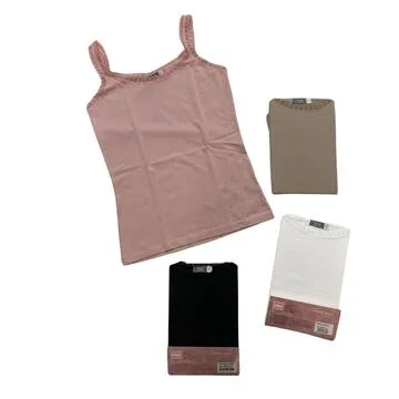 Canottiera donna a spallina in cotone modal Esse Speroni 1702 – Rosa
