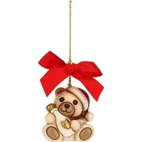 Addobbo natalizio Teddy con spumante piccolo