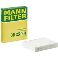 MANN-FILTER Filtro abitacolo Filtro particellare CU 25 001 Filtro, aria abitacolo,Filtro antipolline BMW,ALPINA,1 Schrägheck (F20),4 Gran Coupe (F36)