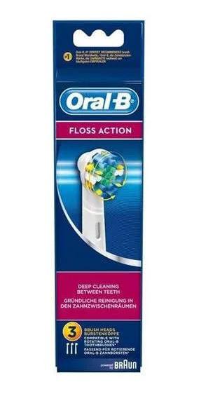 Testina Spazzolino Oral-B Floss Action EB25-3 - 3 pz.