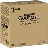Gourmet Revelations Mousse Pacco misto 48 x 57 g Alimento umido per gatti - Salmone e Tonno