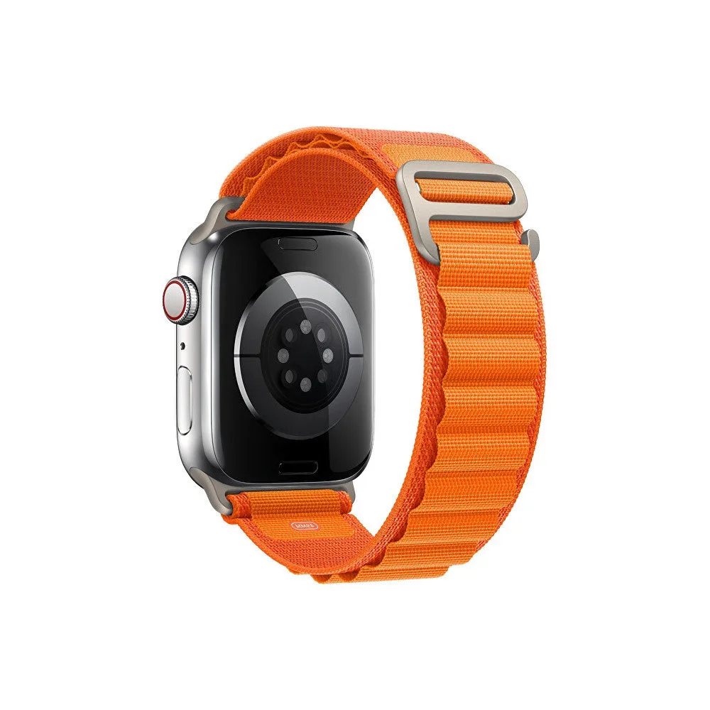 4wrist Cinghie Apple Watch Alpine arancione 42/44/45/49 mm — Cinturino smartwatch