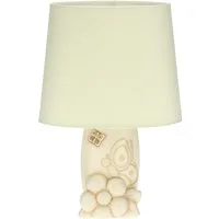 Lampada da tavolo Elegance con fiore e farfalle grande