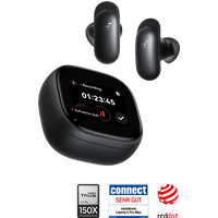 Liberty 5 Pro Max | KI Kopfhörer mit Smart Display & KI-Notizassistent Mitternacht