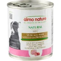 Almo Nature 24 x 280 / 290 g Alimento umido per cane - Vitello e Prosciutto (290 g)